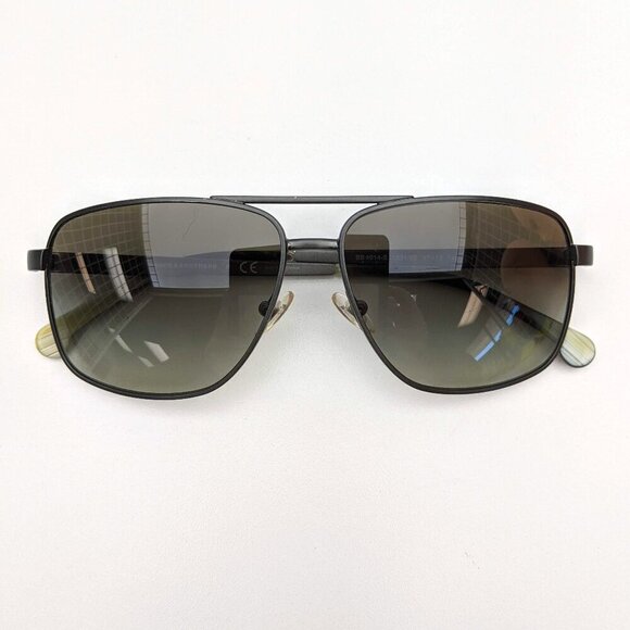 🕶️Brooks Brothers BB4014-S Aviator 1631/8E Sunglasses 57/13 140 /YHI728🕶️​ - Picture 1 of 6